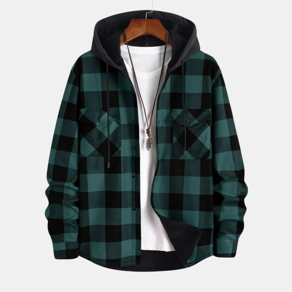 Faustin™ |  Gevoerd Fleece Vest met Overhemd