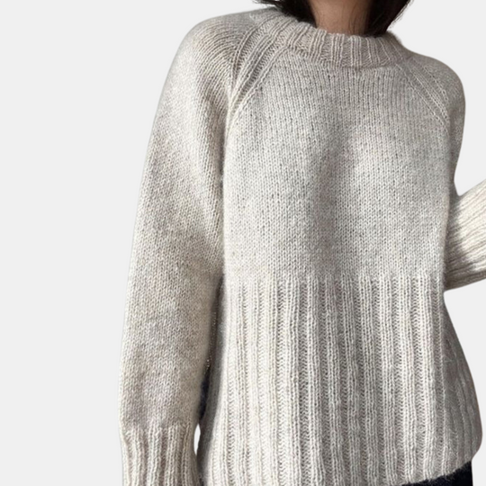 Camilia | Modern Simple Long Sleeve Sweater