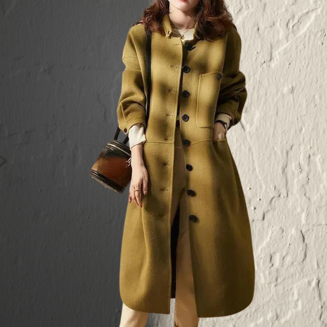 Carré | Long Wool Coat